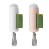 Držač vrećica za izmet USB punjiva svjetiljka pričvršćuje se na povodac za pse Dozator vrećica za otpad sa svjetlom za noćno trčanje