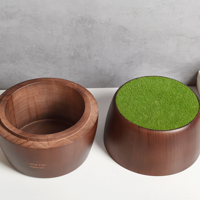 Woodiness Pogrebna urna za životinje Veliki pepeo Kremiranje Uspomena za psa Urna za pepeo Pogrebna urna za pepeo Pogrebno groblje Proizvodi za kućne ljubimce