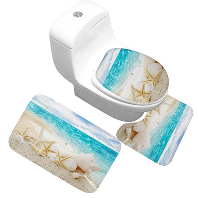 Zeegle 3 komada Setovi prostirki za kupaonicu Protuklizna prostirka za tuširanje WC prostirke za kupaonicu Prostirka za kupaonicu od memorijske pjene Prostirka za kadu Kupaonski tepisi protiv klizanja