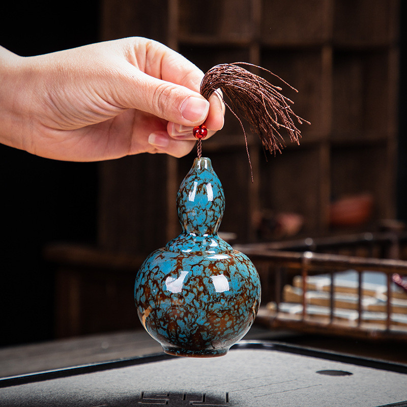 Karsti pārdodu mājdzīvnieku urnas krāsns keramikas mini izmēra ķirbja radošā burka dzīvnieku kremācijas pelni mitrumizturīgs antiseptisks aizzīmogots altāra suvenīrs