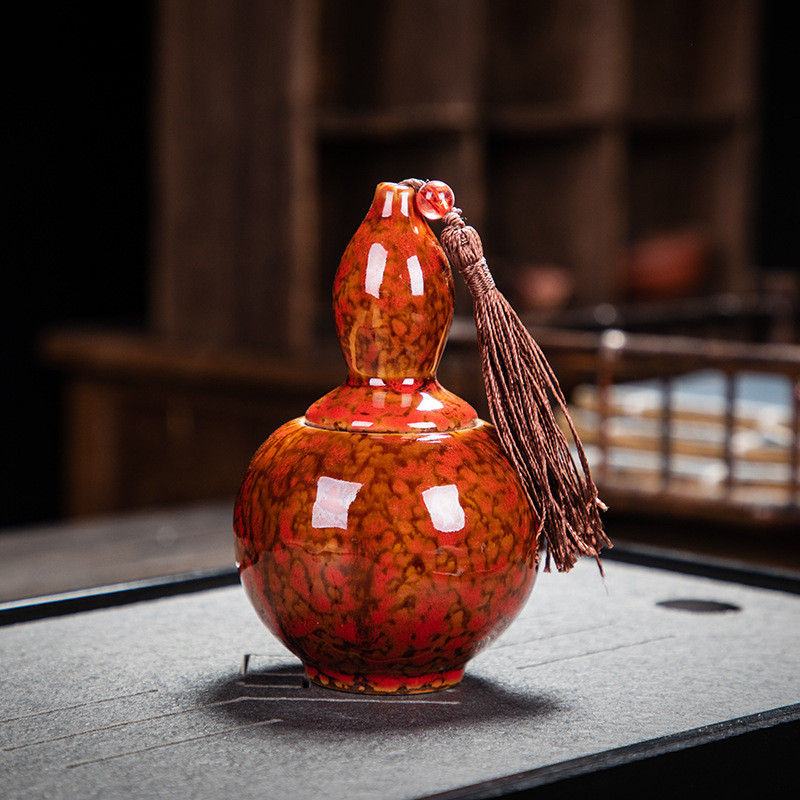 Karsti pārdodu mājdzīvnieku urnas krāsns keramikas mini izmēra ķirbja radošā burka dzīvnieku kremācijas pelni mitrumizturīgs antiseptisks aizzīmogots altāra suvenīrs