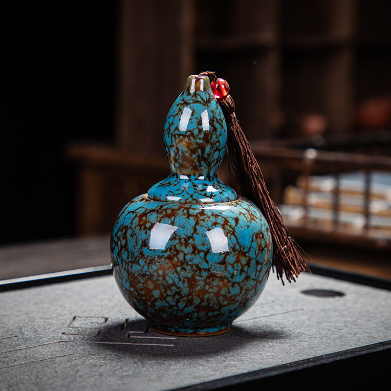 Karsti pārdodu mājdzīvnieku urnas krāsns keramikas mini izmēra ķirbja radošā burka dzīvnieku kremācijas pelni mitrumizturīgs antiseptisks aizzīmogots altāra suvenīrs