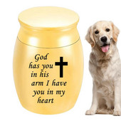 Urne za kremiranje za uspomene Mini male urne za uspomene za ljudski pepeo Mini metalne osobne pogrebne urne za kućne ljubimce ili ljudski pepeo