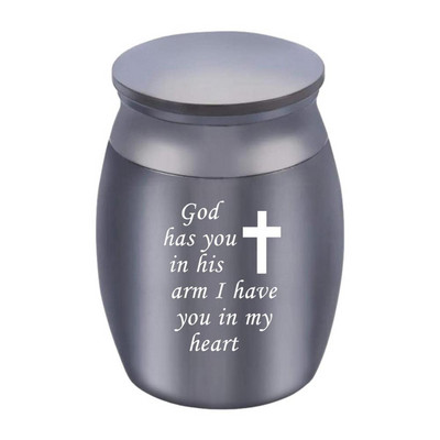 Urne za kremiranje za uspomene Mini male urne za uspomene za ljudski pepeo Mini metalne osobne pogrebne urne za kućne ljubimce ili ljudski pepeo