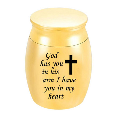 Urne za kremiranje za uspomene Mini male urne za uspomene za ljudski pepeo Mini metalne osobne pogrebne urne za kućne ljubimce ili ljudski pepeo