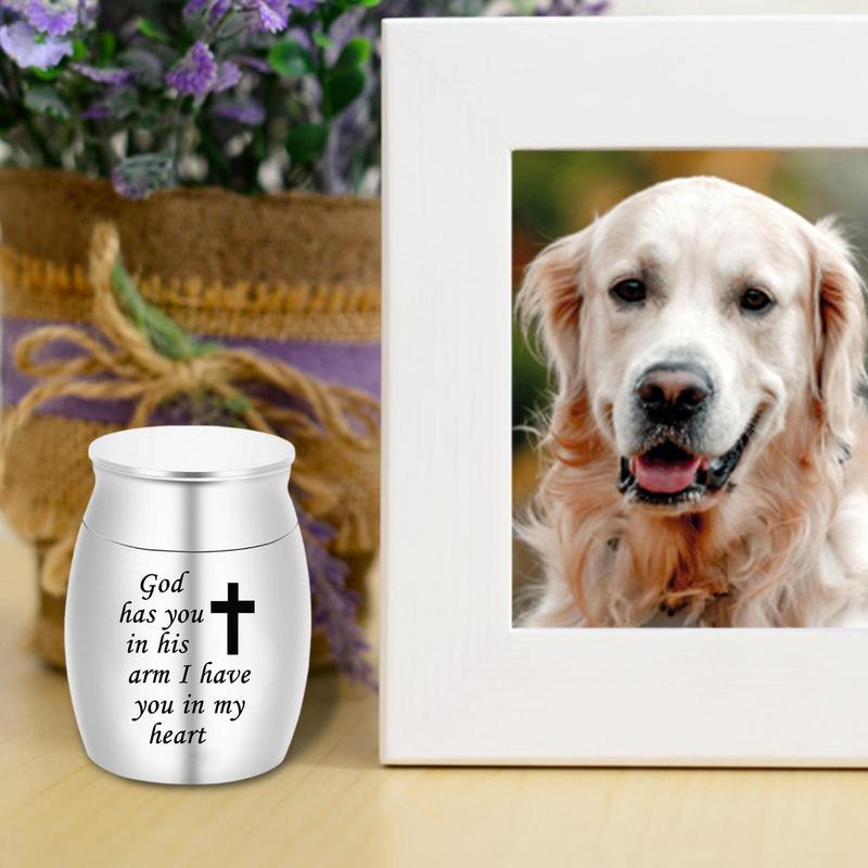 Urne za kremiranje za uspomene Mini male urne za uspomene za ljudski pepeo Mini metalne osobne pogrebne urne za kućne ljubimce ili ljudski pepeo