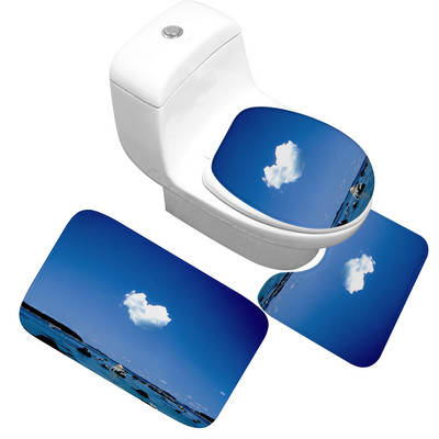 Zeegle mikrošķiedras vannas paklājiņš vannas istabai, mīksts, absorbējošs tualetes grīdas paklājs, neslīdošs paklājs tualetes paklājs Memory Foam vannas paklājiņš