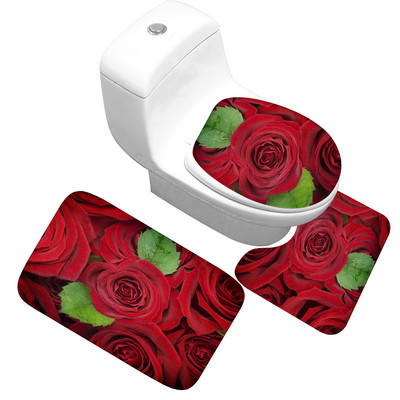 Zeegle mikrošķiedras vannas paklājiņš vannas istabai, mīksts, absorbējošs tualetes grīdas paklājs, neslīdošs paklājs tualetes paklājs Memory Foam vannas paklājiņš