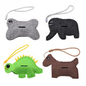 Jauks pārnēsājams suņu izkārnījumu maisiņu turētājs karikatūras formas mājdzīvnieku atkritumu maisu dozators mājdzīvnieku suņu piederumi