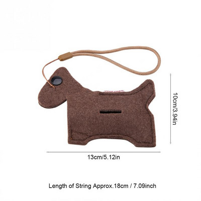 Jauks pārnēsājams suņu izkārnījumu maisiņu turētājs karikatūras formas mājdzīvnieku atkritumu maisu dozators mājdzīvnieku suņu piederumi