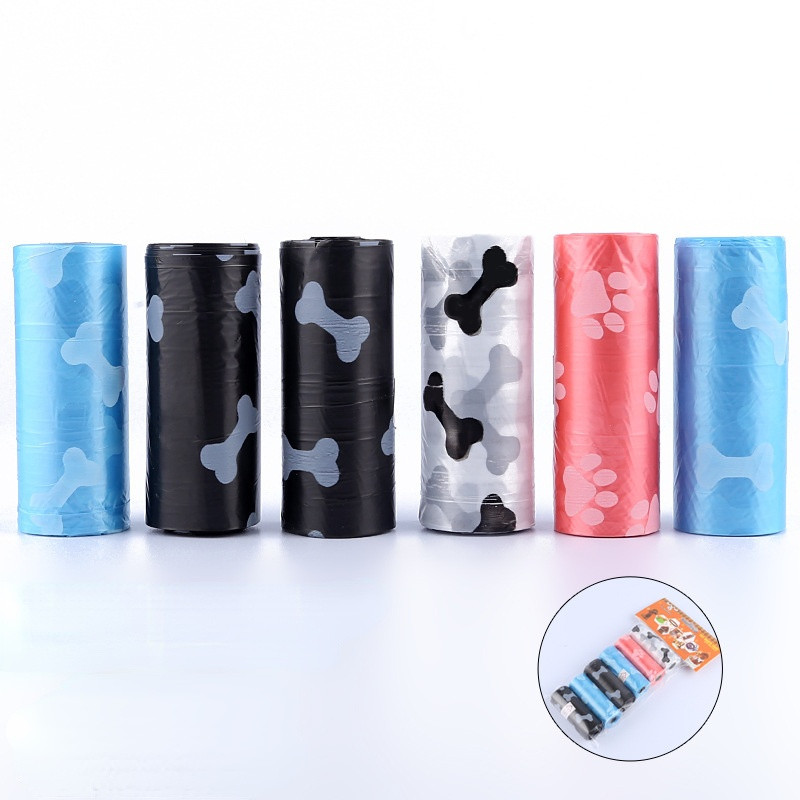 15 kom./rola Vrećica za pseću kakicu Prijenosne vrećice za čišćenje Sredstva za čišćenje Proizvodi za pse Vrećice za pseću kakicu Pribor za mačke