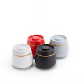 Tip uređaja okrugli otvoreni poklopac unutarnja netkana nit može ljubimac u usta ljubičasta keramička urna