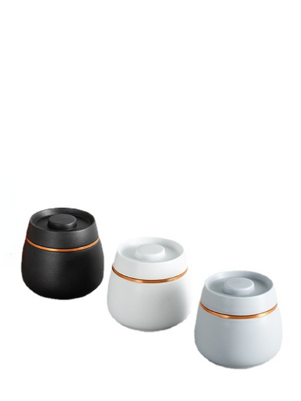 Tip uređaja okrugli otvoreni poklopac unutarnja netkana nit može ljubimac u usta ljubičasta keramička urna