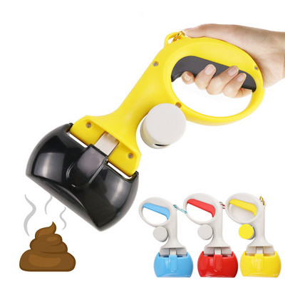 Pet Pooper Scooper for Dog Cats Long Handle Poop Scoop Outdoor Clean Pick Up Waste Picker Инструменти за почистване Събирач на кучешки екскременти