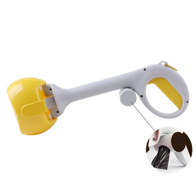 Pet Pooper Lopatica za pse, mačke Lopatica za kakicu s dugom ručkom Vanjski Clean Pick Up Skupljač otpada Alati za čišćenje Skupljač psećeg izmeta