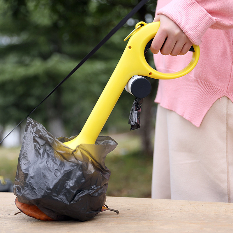 Pet Pooper Lopatica za pse, mačke Lopatica za kakicu s dugom ručkom Vanjski Clean Pick Up Skupljač otpada Alati za čišćenje Skupljač psećeg izmeta