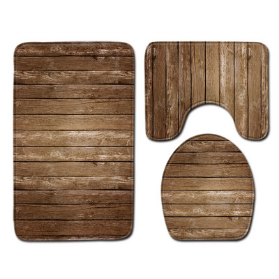 Tree Wheel Prostirke za kupaonicu Kupaonica 3 kom/lot WC prostirke za upijanje vode Set u WC prostirci za uređenje doma Protuklizni otirač Tepih