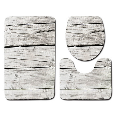 Tree Wheel Prostirke za kupaonicu Kupaonica 3 kom/lot WC prostirke za upijanje vode Set u WC prostirci za uređenje doma Protuklizni otirač Tepih