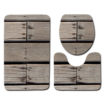 Tree Wheel Prostirke za kupaonicu Kupaonica 3 kom/lot WC prostirke za upijanje vode Set u WC prostirci za uređenje doma Protuklizni otirač Tepih