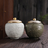 Urna za pogrebni pepeo za kremiranje ljudi Držač za pepeo kućnih ljubimaca Pepeo za uspomene na prijatelja Keramičke urne Kovčeg za urnu za psa, mačku, pticu