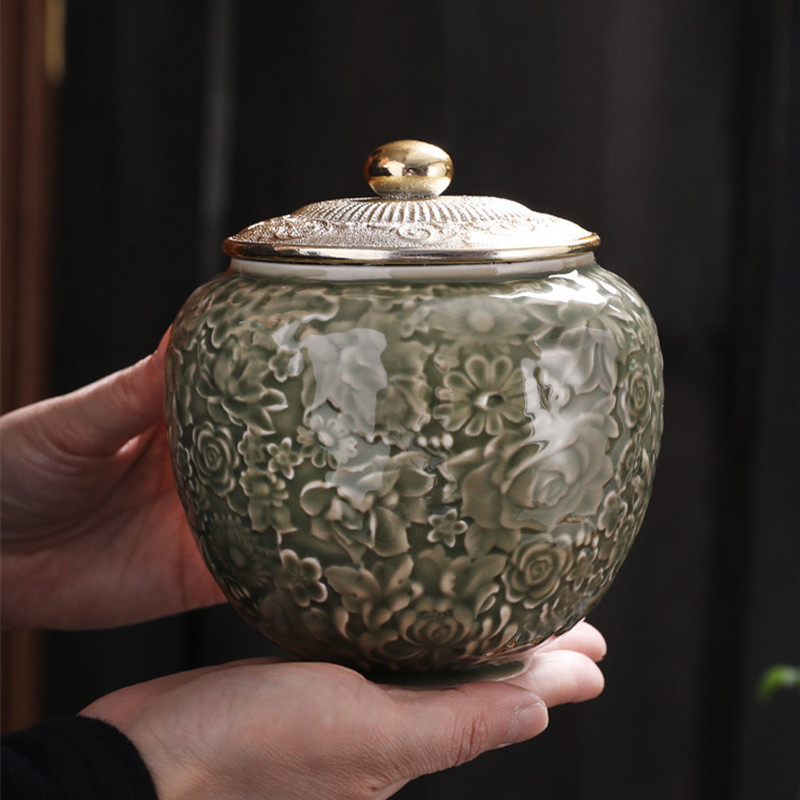 Urna za pogrebni pepeo za kremiranje ljudi Držač za pepeo kućnih ljubimaca Pepeo za uspomene na prijatelja Keramičke urne Kovčeg za urnu za psa, mačku, pticu