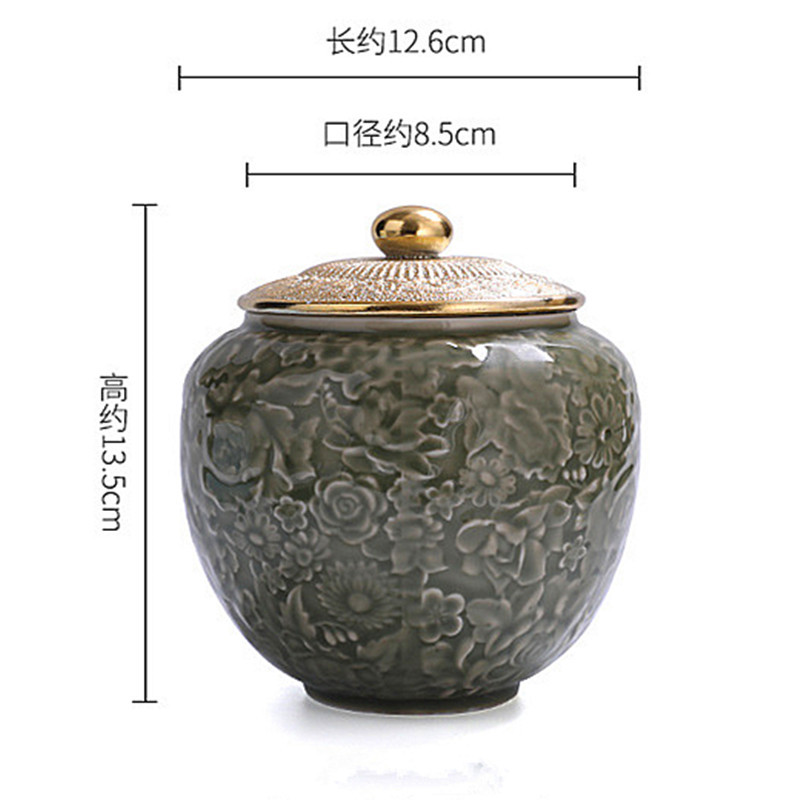 Urna za pogrebni pepeo za kremiranje ljudi Držač za pepeo kućnih ljubimaca Pepeo za uspomene na prijatelja Keramičke urne Kovčeg za urnu za psa, mačku, pticu