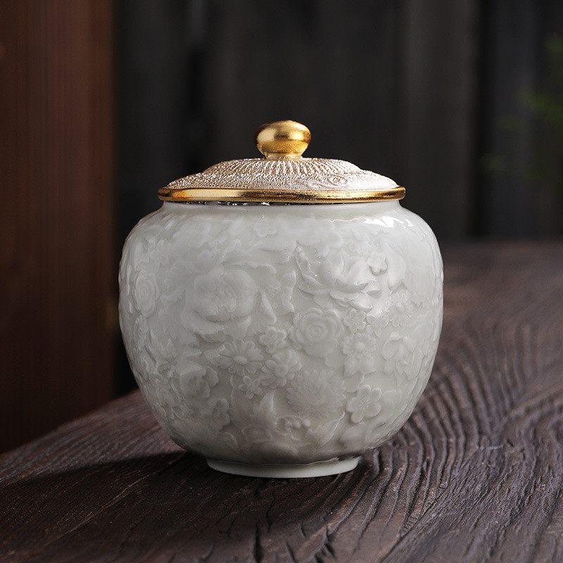 Urna za pogrebni pepeo za kremiranje ljudi Držač za pepeo kućnih ljubimaca Pepeo za uspomene na prijatelja Keramičke urne Kovčeg za urnu za psa, mačku, pticu