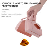 Dozator vrećice za pseću kakicu Skupljač otpadaka za kućne ljubimce Putovanje na otvorenom Pooper Lopatica Lopatica Clean Pick Up Remove Clamp Alat za čišćenje Proizvod za kućne ljubimce