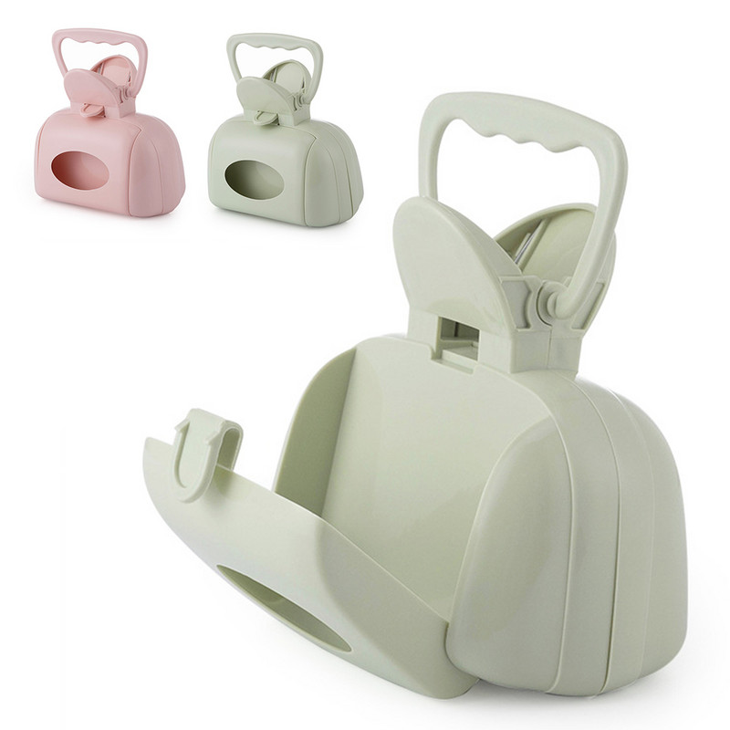 Dozator vrećice za pseću kakicu Skupljač otpadaka za kućne ljubimce Putovanje na otvorenom Pooper Lopatica Lopatica Clean Pick Up Remove Clamp Alat za čišćenje Proizvod za kućne ljubimce