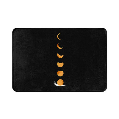 Jauka kaķa kaķenīte Guļamistabas Pretslīdes koraļļu samta paklājs Zooveikals Virtuve Vanna Ieejas durvju paklājiņš Mājas dekors kāju paklājiņš