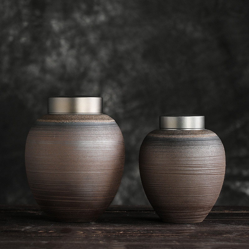 Urne za kućne ljubimce za keramiku Pepeo Zapečaćena Kremacija Pogreb Uspomena na čovjeka Prikladni kućni kamini Pogrebna urna od pepela