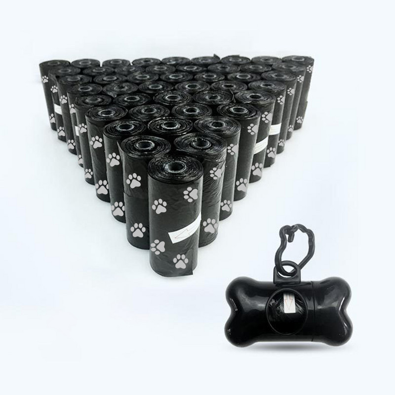 Vreća za pseću kakicu od 50 rola Vreća za smeće od kućnih ljubimaca Plastične vreće za smeće Zadebljana vanjska školjka za kućne ljubimce Vreća za smeće za čist otpad za mačke, pse