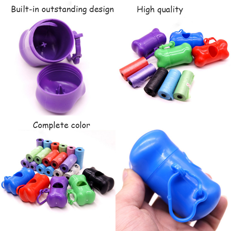 Vreća za pseću kakicu od 50 rola Vreća za smeće od kućnih ljubimaca Plastične vreće za smeće Zadebljana vanjska školjka za kućne ljubimce Vreća za smeće za čist otpad za mačke, pse