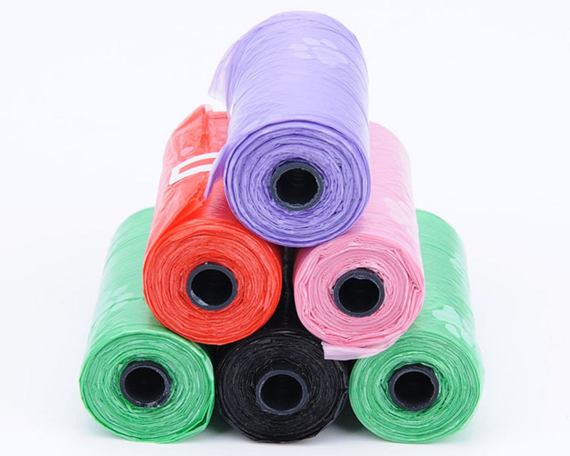 Mājdzīvnieku atkritumu maisiņi Bioloģiski noārdāmi mājdzīvnieku suņu izkārnījumu maisiņi Zero Waste Suņu kakas maisiņi Ķepu suņu pakaišu izkārnījumu maisiņu dozators Mājdzīvnieku produkti