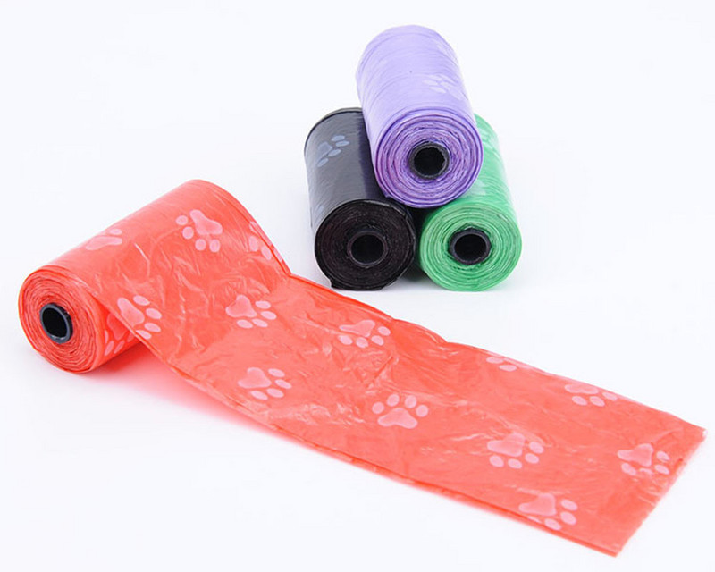 Mājdzīvnieku atkritumu maisiņi Bioloģiski noārdāmi mājdzīvnieku suņu izkārnījumu maisiņi Zero Waste Suņu kakas maisiņi Ķepu suņu pakaišu izkārnījumu maisiņu dozators Mājdzīvnieku produkti