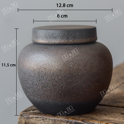 Urne Mini pogrebna keramika Zapečaćena urna od pepela Kremiranje za držače ljudskog pepela Uspomena za uspomenu na male kućne ljubimce Suveniri Poklon po narudžbi