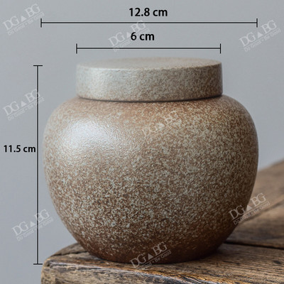 Urne Mini pogrebna keramika Zapečaćena urna od pepela Kremiranje za držače ljudskog pepela Uspomena za uspomenu na male kućne ljubimce Suveniri Poklon po narudžbi