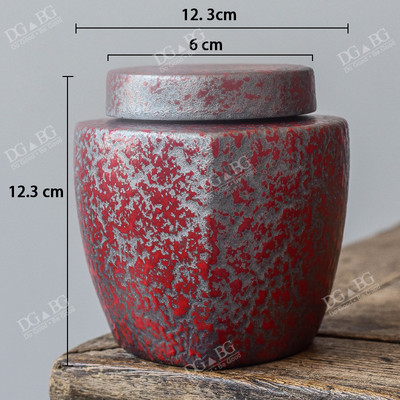 Urne Mini pogrebna keramika Zapečaćena urna od pepela Kremiranje za držače ljudskog pepela Uspomena za uspomenu na male kućne ljubimce Suveniri Poklon po narudžbi