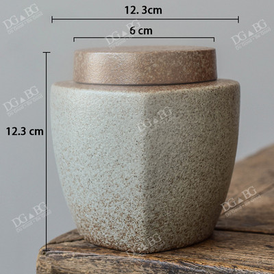 Urne Mini pogrebna keramika Zapečaćena urna od pepela Kremiranje za držače ljudskog pepela Uspomena za uspomenu na male kućne ljubimce Suveniri Poklon po narudžbi