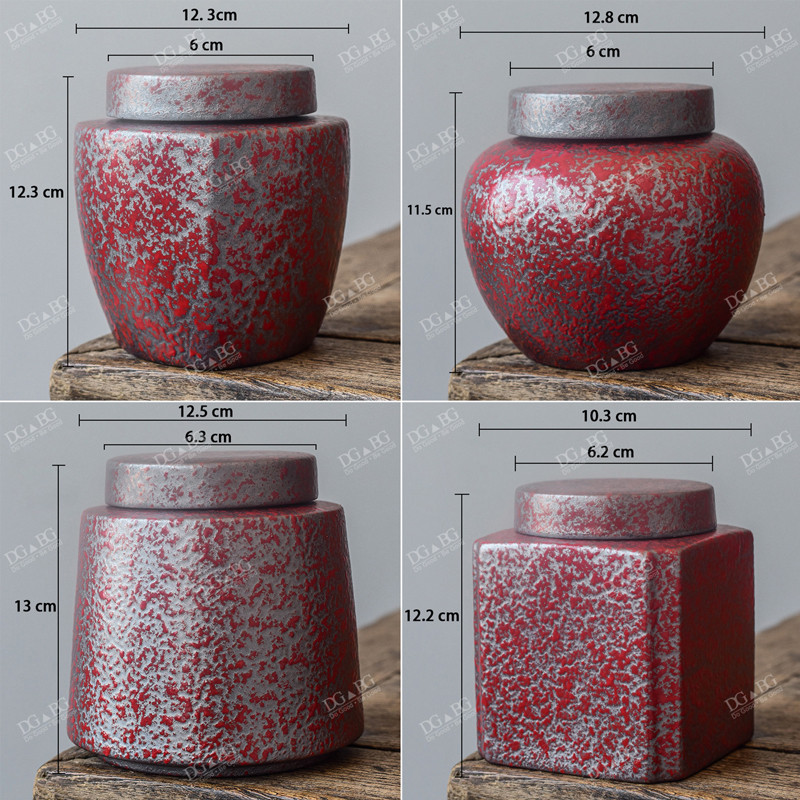 Urne Mini pogrebna keramika Zapečaćena urna od pepela Kremiranje za držače ljudskog pepela Uspomena za uspomenu na male kućne ljubimce Suveniri Poklon po narudžbi