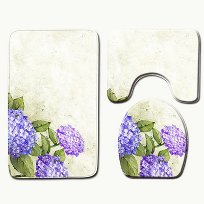 Zeegle Kupaonska prostirka Set toaletnih tepiha Neklizajuća kupaonska prostirka Kupaonske prostirke Upijajuća navlaka WC kupaonski tepih Prostirke za tuš