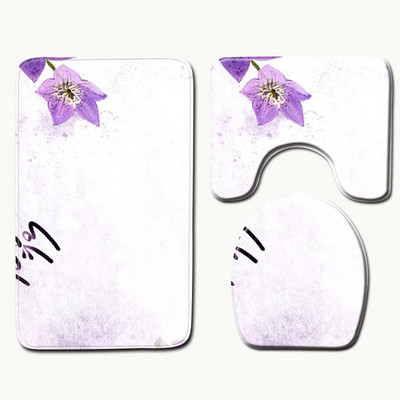 Zeegle Kupaonska prostirka Set toaletnih tepiha Neklizajuća kupaonska prostirka Kupaonske prostirke Upijajuća navlaka WC kupaonski tepih Prostirke za tuš