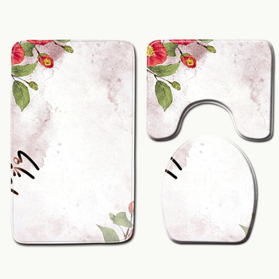 Zeegle Kupaonska prostirka Set toaletnih tepiha Neklizajuća kupaonska prostirka Kupaonske prostirke Upijajuća navlaka WC kupaonski tepih Prostirke za tuš