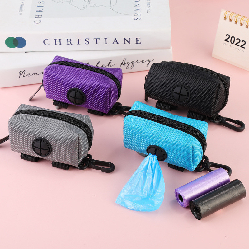 Drop dostava Pokretni držač za vrećice za pseću kakicu PU torbica Držač vrećica za izmet za kućne ljubimce Dodaci za kućne ljubimce