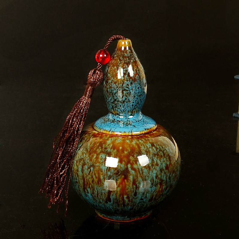 Karsti pārdodu mājdzīvnieku urnas krāsns keramikas mini izmēra ķirbja radošā burka dzīvnieku kremācijas pelni mitrumizturīgs antiseptisks aizzīmogots altāra suvenīrs