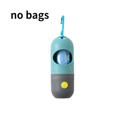 Lolojumdzīvnieku suņu noārdāmu izkārnījumu maisiņu dozators LED gaismas dozators Drošs, netoksisks āra atkritumu atkritumiem un sadzīves tīrīšana