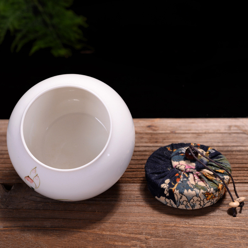 Mazas kremācijas urnas cilvēku pelniem Keramikas pieaugušo suņu kaķu pelnu turētāji Miniatūra piemiņas bēru urna pelnu koplietošanai Mājdzīvnieku urnas