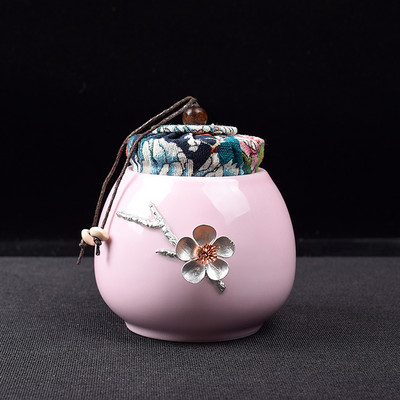 Memorials Branch Keramikas mājdzīvnieku urna, maza, rozā mājdzīvnieka kremācijas urna pelniem