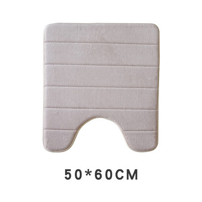 1Gb vannas paklājiņš, absorbējošs vannas istabas paklājiņš, mikrošķiedras dušas grīdas paklājs vannas istabas pārvalks tualetes paklājs tualetes pārklājs kāju paklājiņš