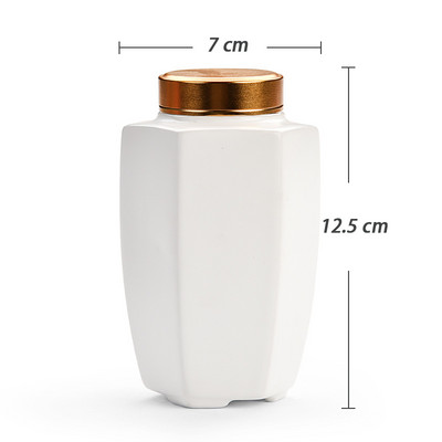 Komemorativne prizmatične urne Pogrebne urne za ljudski pepeo Urne za kućne ljubimce, mačke, pse, Keramičke urne, kutije za pogrebe, Urna za pepeo za odrasle